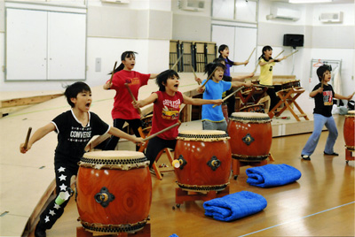 和太鼓練習風景2